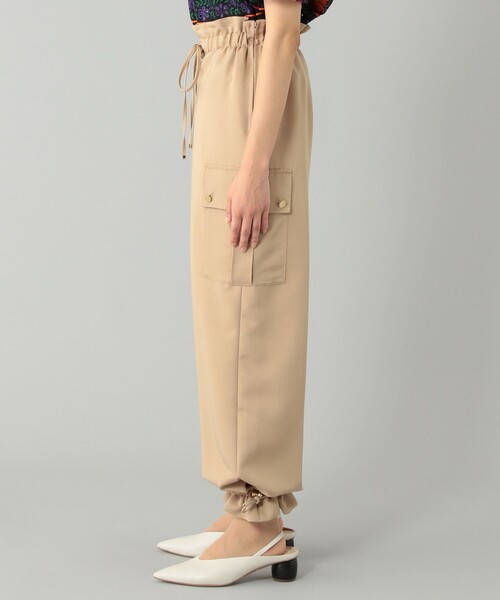 GRACE CONTINENTAL（グレースコンチネンタル）の「レースアップカーゴパンツ（カーゴパンツ・レディース・ベージュ/カーキ・36/38）」の9枚目の写真