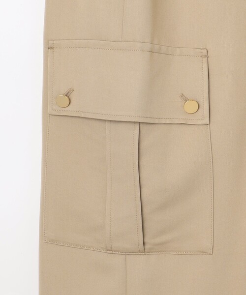 GRACE CONTINENTAL（グレースコンチネンタル）の「レースアップカーゴパンツ（カーゴパンツ・レディース・ベージュ/カーキ・36/38）」の14枚目の写真