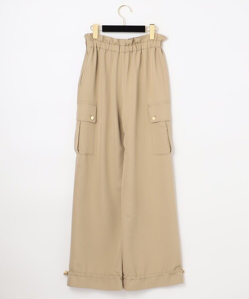 GRACE CONTINENTAL（グレースコンチネンタル）の「レースアップカーゴパンツ（カーゴパンツ・レディース・ベージュ/カーキ・36/38）」の19枚目の写真
