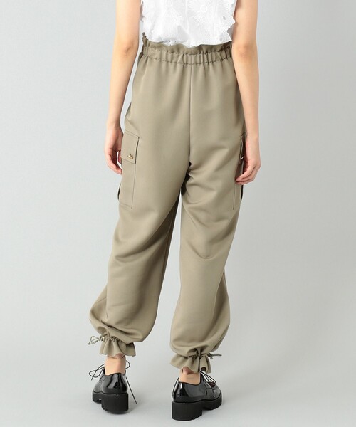 GRACE CONTINENTAL（グレースコンチネンタル）の「レースアップカーゴパンツ（カーゴパンツ・レディース・ベージュ/カーキ・36/38）」の22枚目の写真
