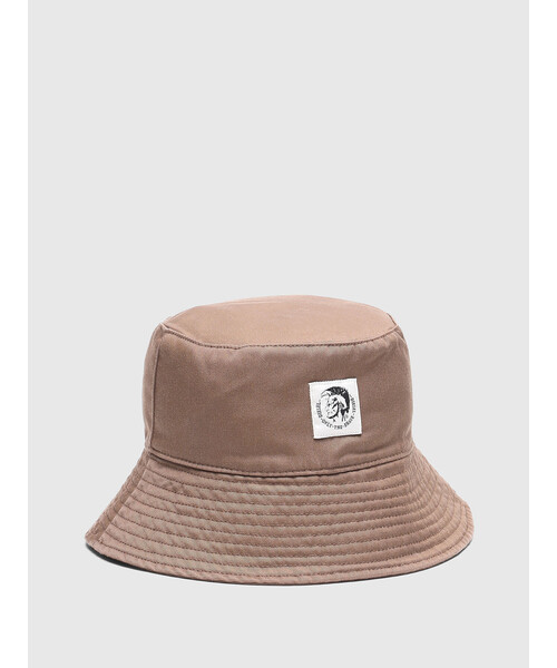 DIESEL（ディーゼル）の「メンズ キャップ バケットハット モヒカンラベル（ハット・メンズ・ダークアッシュ/ブラウン・02）」の7枚目の写真