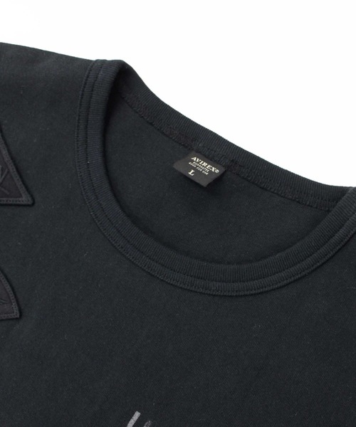 《WEB&DEPOT限定》TOP GUN WAPPEN CREW NECK T-SHIRT / トップガン ワッペン Tシャツ / AVIREX / アヴィレックス(Tシャツ/カットソー)|AVIREX(アヴィレックス) 《WEB&DEPOT限定》TOP GUN WAPPEN CREW NECK T-SHIRT / トップガン ワッペン Tシャツ / AVIREX / アヴィレックス(Tシャツ/カットソー)|AVIREX(アヴィレックス)