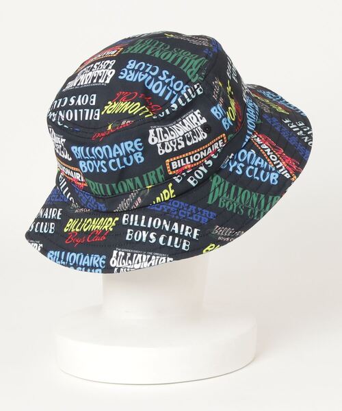 BILLIONAIRE BOYS CLUB（ビリオネア・ボーイズ・クラブ）の「BB HIGH ROLLER BUCKET HAT（ハット・メンズ・ブラック・SMALL/MEDIUM）」の2枚目の写真