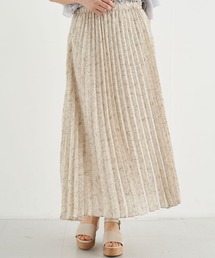 earth music&ecology | シフォンプリーツスカート ＊(スカート)