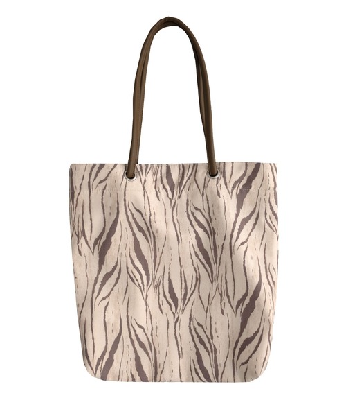 ANDJ(アンドジェイ)の「ゼブラ柄&無地トートバッグ(トートバッグ・レディース・ブラウン/シャンパン/ブラック・M)」の18枚目の写真