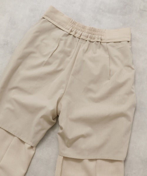 LOWRYS FARM（ローリーズファーム）の「ドライタッチセミワイドパンツ　952502（その他パンツ・レディース・アイボリー/チャコールグレー/オレンジ・MEDIUM/LARGE）」の15枚目の写真