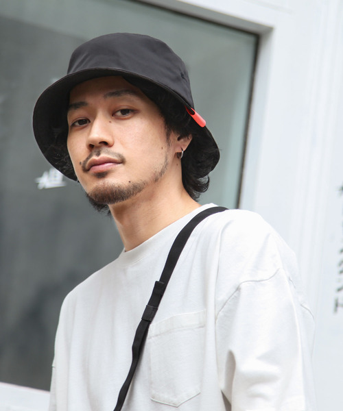 ZIP FIVE(ジップファイブ)の「【loot box】撥水高密度ウォータープルーフバケットハット(ハット・メンズ・ブラック/ブラック系・FREE)」の10枚目の写真