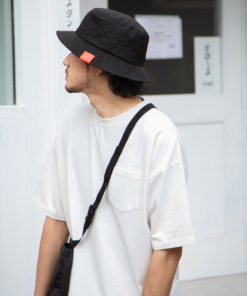 ZIP FIVE(ジップファイブ)の「【loot box】撥水高密度ウォータープルーフバケットハット(ハット・メンズ・ブラック/ブラック系・FREE)」の11枚目の写真