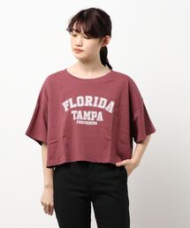 RETRO GIRL | カレッジロゴショートTee(Tシャツ/カットソー)