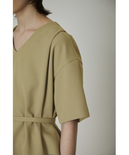 RIM.ARK（リムアーク）の「Relax belted tops（Tシャツ/カットソー 