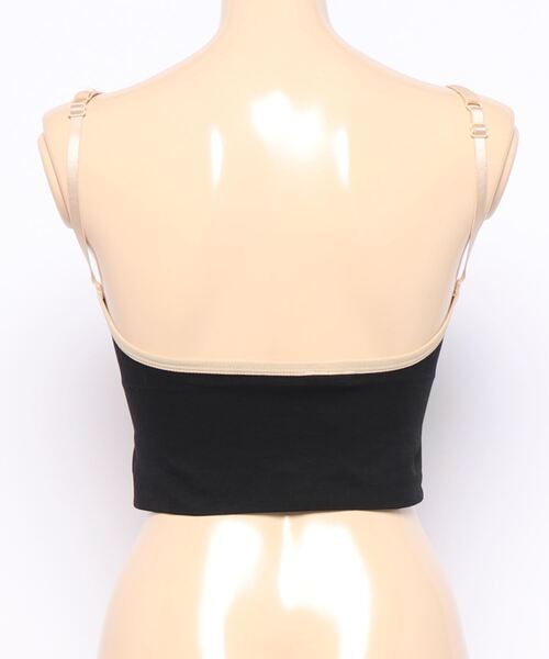 Alley by w closet（アリーバイダブルクローゼット）の「【Alley】パイピングブラトップ（その他トップス・レディース・キャメル/ブラック・FREE）」の7枚目の写真