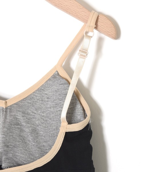 Alley by w closet（アリーバイダブルクローゼット）の「【Alley】パイピングブラトップ（その他トップス・レディース・キャメル/ブラック・FREE）」の8枚目の写真