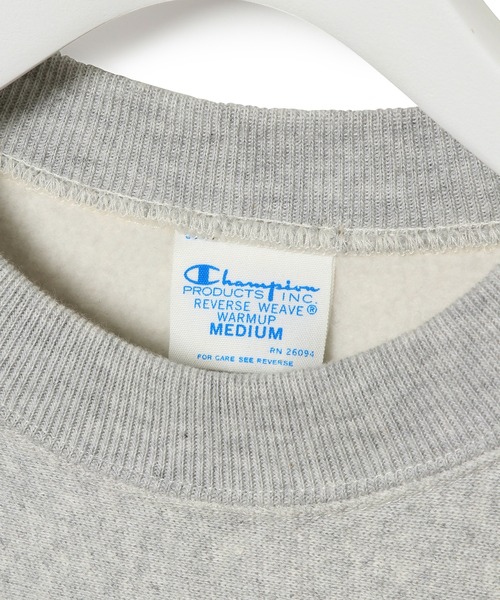 Champion（チャンピオン）の「【Champion for ADAM ET ROPE'】別注 RW LOGO SWEAT（スウェット・レディース・ブラック/グレー/キナリ/ネイビー・FREE）」の7枚目の写真