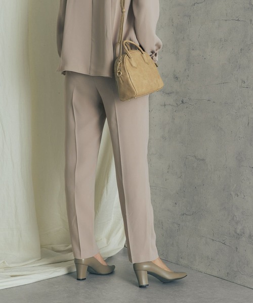 URBAN RESEARCH ROSSO（アーバンリサーチロッソ）の「ダブルクロスセンプレイージーパンツ（その他パンツ・レディース・モカ/ネイビー・36/38）」の16枚目の写真