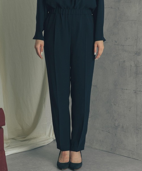 URBAN RESEARCH ROSSO（アーバンリサーチロッソ）の「ダブルクロスセンプレイージーパンツ（その他パンツ・レディース・モカ/ネイビー・36/38）」の22枚目の写真