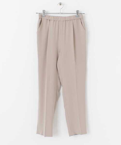 URBAN RESEARCH ROSSO（アーバンリサーチロッソ）の「ダブルクロスセンプレイージーパンツ（その他パンツ・レディース・モカ/ネイビー・36/38）」の10枚目の写真