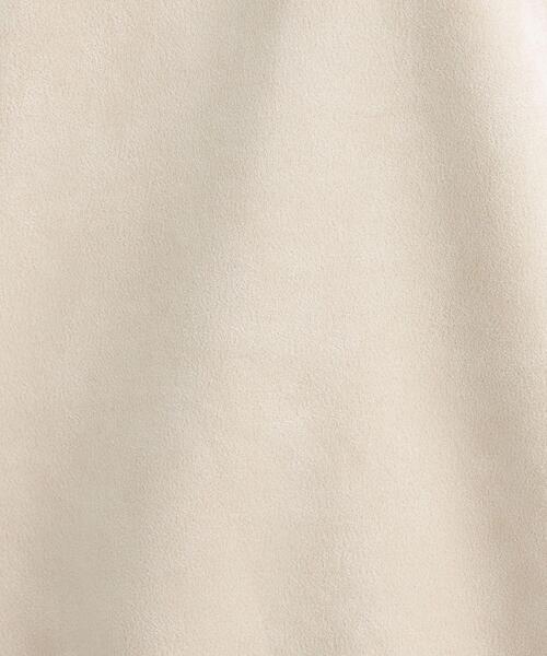 green label relaxing（グリーンレーベルリラクシング）の「フェイク スエード ダンボール ジップ プルオーバー カットソー（Tシャツ/カットソー・レディース・モカ/ナチュラル/ライム・FREE）」の18枚目の写真