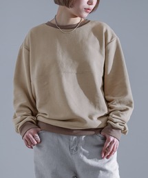 n'OrLABEL（ノアールレーベル）の「『切替ステッチ微配色スウェット』（スウェット）」