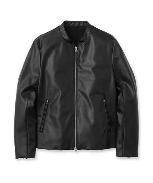 tk.TAKEO KIKUCHI（ティーケータケオキクチ）の「◆【WEB限定】シンセティックレザーシングルライダースジャケット（ライダースジャケット・メンズ・ブラック・01/03/02/05/04）」の12枚目の写真