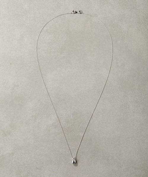 ear PAPILLONNER（イアパピヨネ）の「（WEB限定）ビーンズネックレス（ネックレス・レディース・シルバー/ゴールド・FREE）」の6枚目の写真