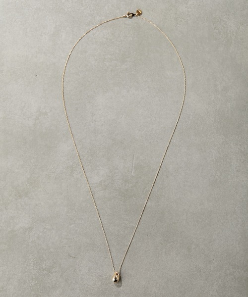 ear PAPILLONNER（イアパピヨネ）の「（WEB限定）ビーンズネックレス（ネックレス・レディース・シルバー/ゴールド・FREE）」の11枚目の写真