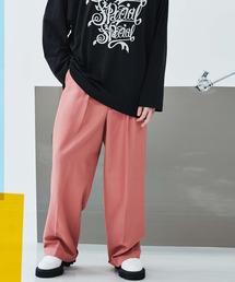 MAISON SPECIAL | 《ユニセックスアイテム》マルチファブリックスタプレワイドパンツ 【MAISON SPECIAL/メゾンスペシャル】(その他パンツ)