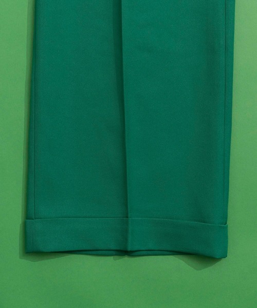 MAISON SPECIAL(メゾンスペシャル)の「《ユニセックスアイテム》マルチファブリックスタプレワイドパンツ 【MAISON SPECIAL/メゾンスペシャル】(その他パンツ・メンズ・ブラック/チャコールグレー/ブルー/ピンク/グリーン/ラベンダー・0/1/2)」の10枚目の写真