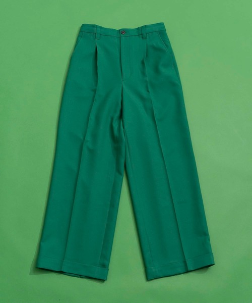 MAISON SPECIAL(メゾンスペシャル)の「《ユニセックスアイテム》マルチファブリックスタプレワイドパンツ 【MAISON SPECIAL/メゾンスペシャル】(その他パンツ・メンズ・ブラック/チャコールグレー/ブルー/ピンク/グリーン/ラベンダー・0/1/2)」の8枚目の写真