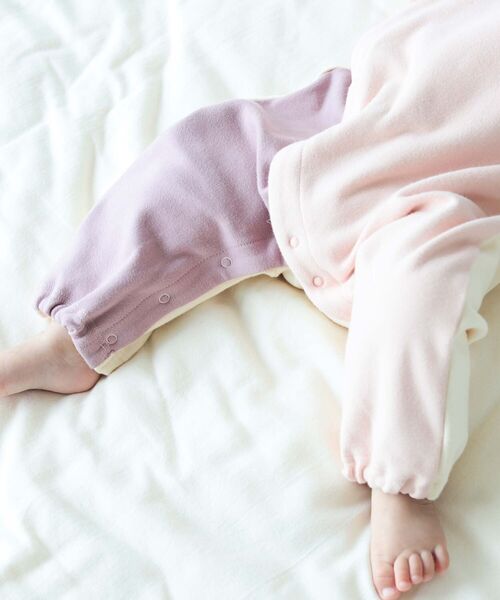 こども ビームス（コドモビームス）の「こども ビームス / クレイジー カバーオール 21（60～70㎝）（ロンパース・キッズ・ミント/ピンク・60/70）」の11枚目の写真