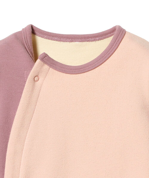 こども ビームス（コドモビームス）の「こども ビームス / クレイジー カバーオール 21（60～70㎝）（ロンパース・キッズ・ミント/ピンク・60/70）」の6枚目の写真