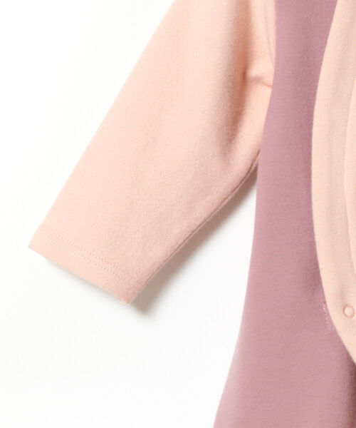 こども ビームス（コドモビームス）の「こども ビームス / クレイジー カバーオール 21（60～70㎝）（ロンパース・キッズ・ミント/ピンク・60/70）」の5枚目の写真