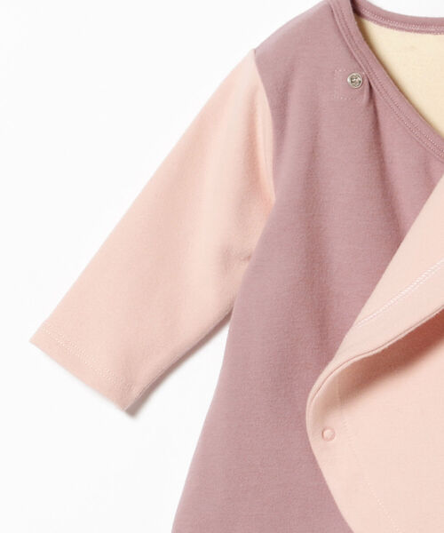 こども ビームス（コドモビームス）の「こども ビームス / クレイジー カバーオール 21（60～70㎝）（ロンパース・キッズ・ミント/ピンク・60/70）」の18枚目の写真