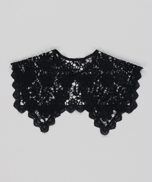 SPINNS（スピンズ）の「レースデザイン付け襟（付け襟・レディース・ホワイト/ブラック/ホワイト系その他2/ホワイト系その他3/ホワイト系その他/ブラック系その他・ONESIZE）」の8枚目の写真
