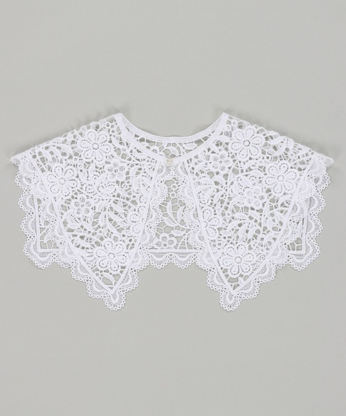 SPINNS（スピンズ）の「レースデザイン付け襟（付け襟・レディース・ホワイト/ブラック/ホワイト系その他2/ホワイト系その他3/ホワイト系その他/ブラック系その他・ONESIZE）」の16枚目の写真