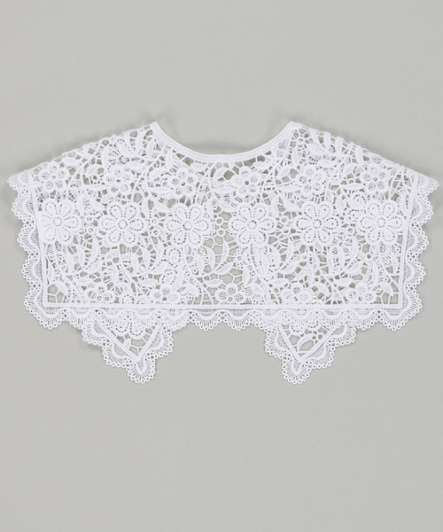 SPINNS（スピンズ）の「レースデザイン付け襟（付け襟・レディース・ホワイト/ブラック/ホワイト系その他2/ホワイト系その他3/ホワイト系その他/ブラック系その他・ONESIZE）」の17枚目の写真