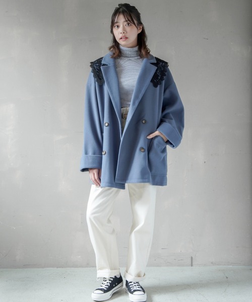 SPINNS（スピンズ）の「レースデザイン付け襟（付け襟・レディース・ホワイト/ブラック/ホワイト系その他2/ホワイト系その他3/ホワイト系その他/ブラック系その他・ONESIZE）」の21枚目の写真