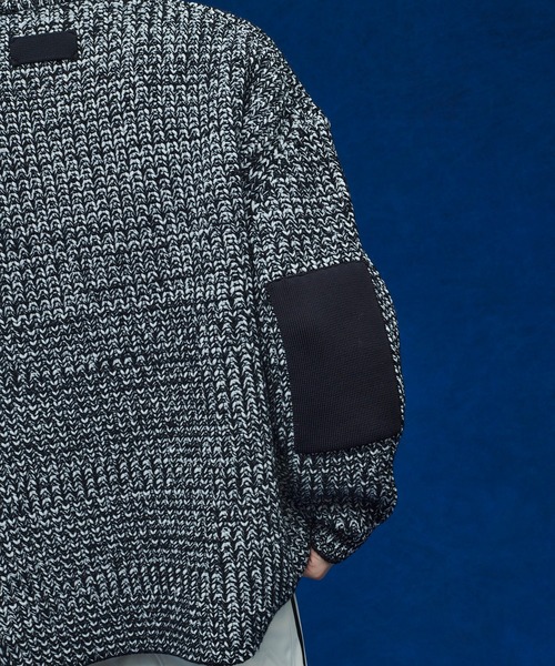 UNITED TOKYO（ユナイテッドトウキョウ）の「ジップアシメオーバーサイズニットプルオーバー（ニット/セーター・メンズ・その他3/その他4・FREE）」の13枚目の写真