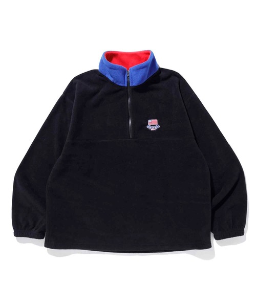 XLARGE（エクストララージ）の「HALF ZIP FLEECE PULLOVER（その他トップス・メンズ・ブラック/ベージュ/グリーン・S/M/L/XL）」の16枚目の写真