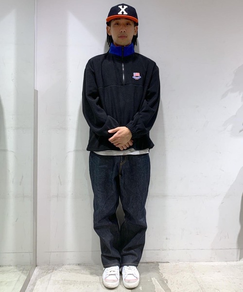 XLARGE（エクストララージ）の「HALF ZIP FLEECE PULLOVER（その他トップス・メンズ・ブラック/ベージュ/グリーン・S/M/L/XL）」の19枚目の写真