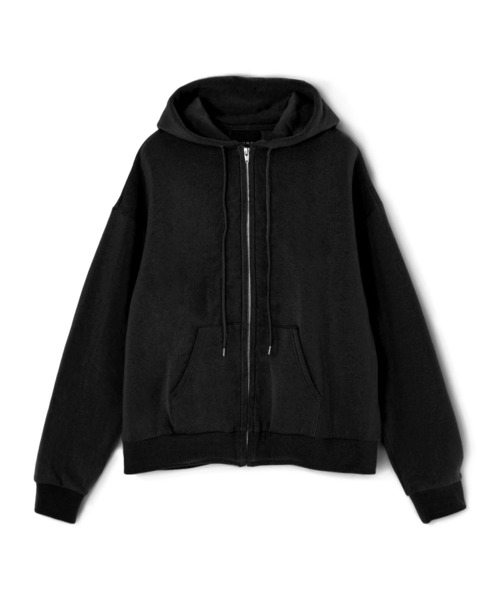 N.O.R.C（ノーク）の「スビンカシミヤ裏起毛ＺＩＰフーディー（スウェット・レディース・ブラック/オフホワイト/サーモンピンク・S/M）」の20枚目の写真