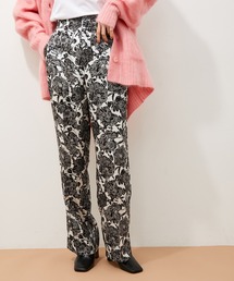 JANE SMITH / JOHN SMITH | 【JANE SMITH】RAYON SILK FLOWER PATTERN RELAX PANTS(その他パンツ)