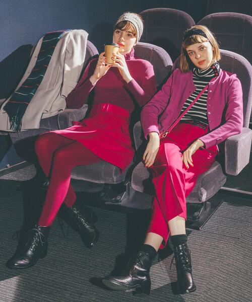 To b. by agnes b.(トゥービーバイアニエスベー)の「WO35 PULL タートルプルオーバー(ニット/セーター・レディース・ブラック・UNI)」の9枚目の写真