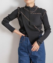 kotohayokozawa | kotohayokozawa　long sleeve top high neck(Tシャツ/カットソー)