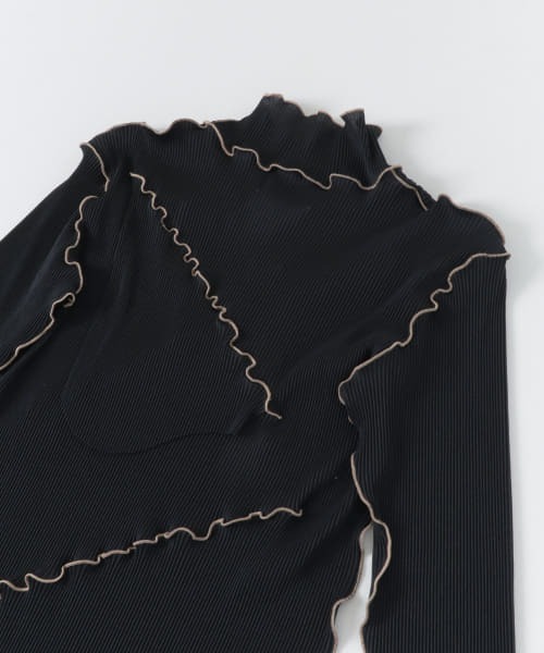 kotohayokozawa（コトハヨコザワ）の「kotohayokozawa　long sleeve top high neck（Tシャツ/カットソー・レディース・アイボリー/ブラック・FREE）」の11枚目の写真