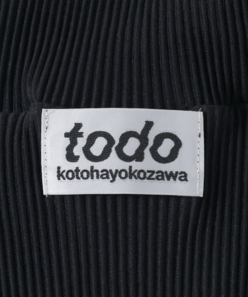 kotohayokozawa（コトハヨコザワ）の「kotohayokozawa　long sleeve top high neck（Tシャツ/カットソー・レディース・アイボリー/ブラック・FREE）」の6枚目の写真