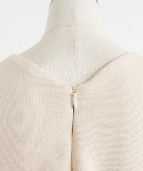 &. NOSTALGIA（アンドドットノスタルジア）の「【skinholicさんコラボ】ウエストタックフレアワンピース（ワンピース・レディース・ダークネイビー/ベージュ・FREE）」の13枚目の写真