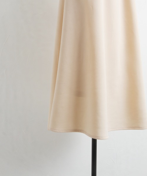 &. NOSTALGIA（アンドドットノスタルジア）の「【skinholicさんコラボ】ウエストタックフレアワンピース（ワンピース・レディース・ダークネイビー/ベージュ・FREE）」の17枚目の写真