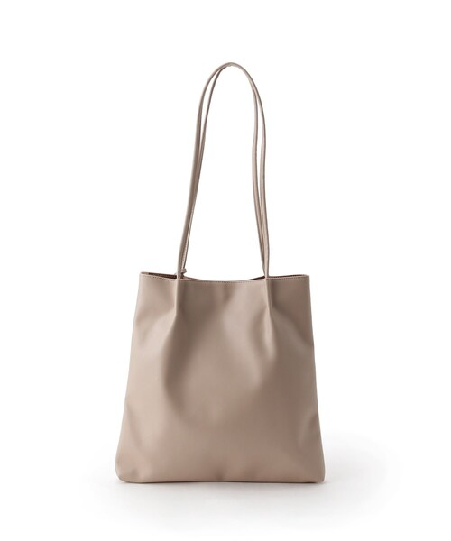 DRESKIP(ドレスキップ)の「◆つまみハンドルトート(トートバッグ・レディース・キャメル/ブラック系3/ブラック/ブラウン系1/ベージュ/ベージュ系5・00)」の9枚目の写真