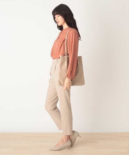 DRESKIP(ドレスキップ)の「◆つまみハンドルトート(トートバッグ・レディース・キャメル/ブラック系3/ブラック/ブラウン系1/ベージュ/ベージュ系5・00)」の13枚目の写真