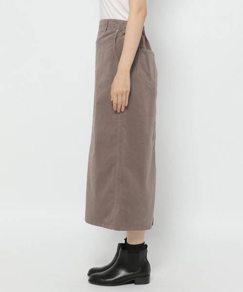 studio CLIP（スタディオクリップ）の「ヴィンテージコールスカート（スカート・レディース・ライトグレー/ピンク/モカ・MEDIUM/LARGE）」の8枚目の写真